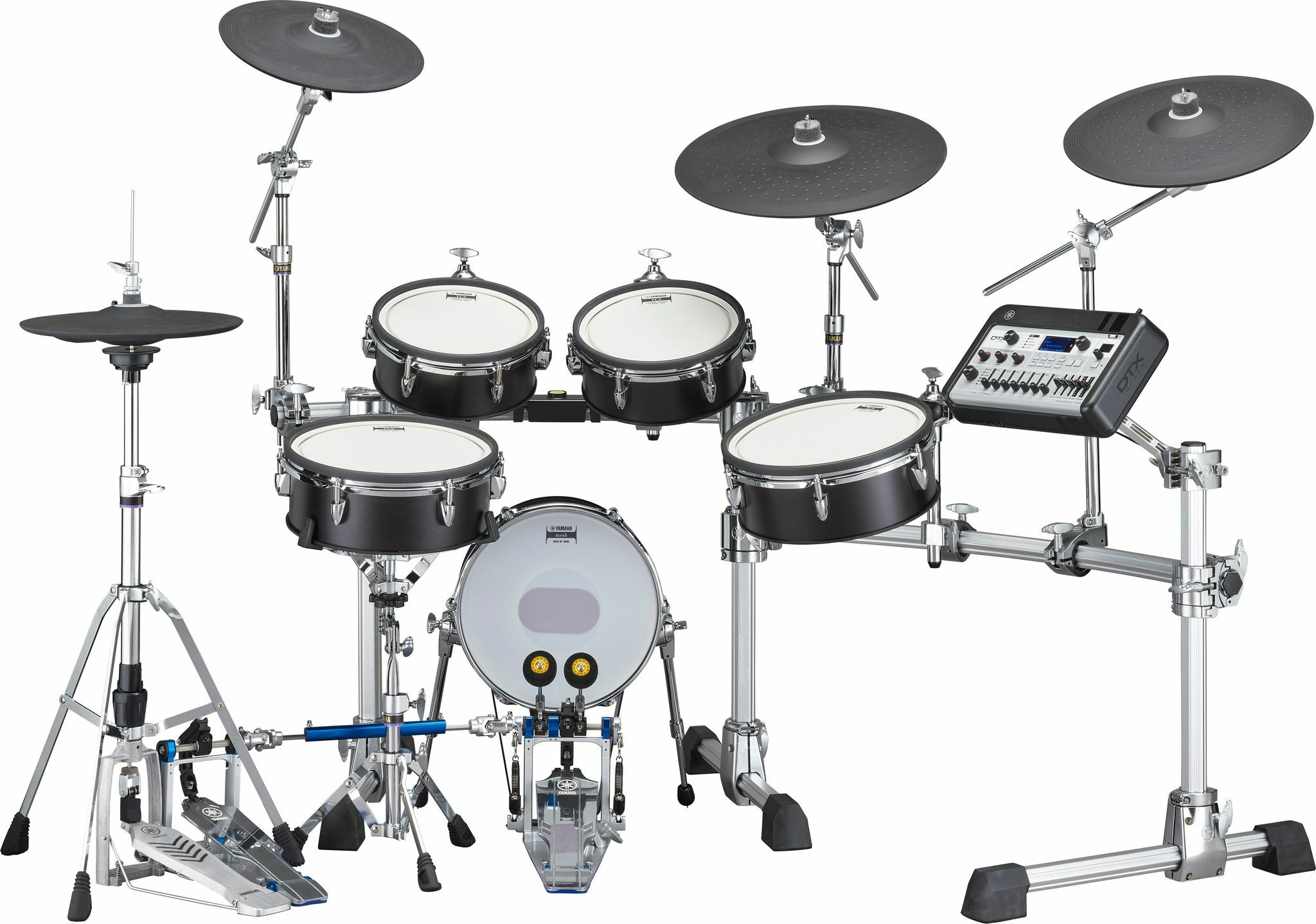 Yamaha Dtx10-kx Electronic Drum Kit Black Forrest - Kit Batterie Électronique - Main picture