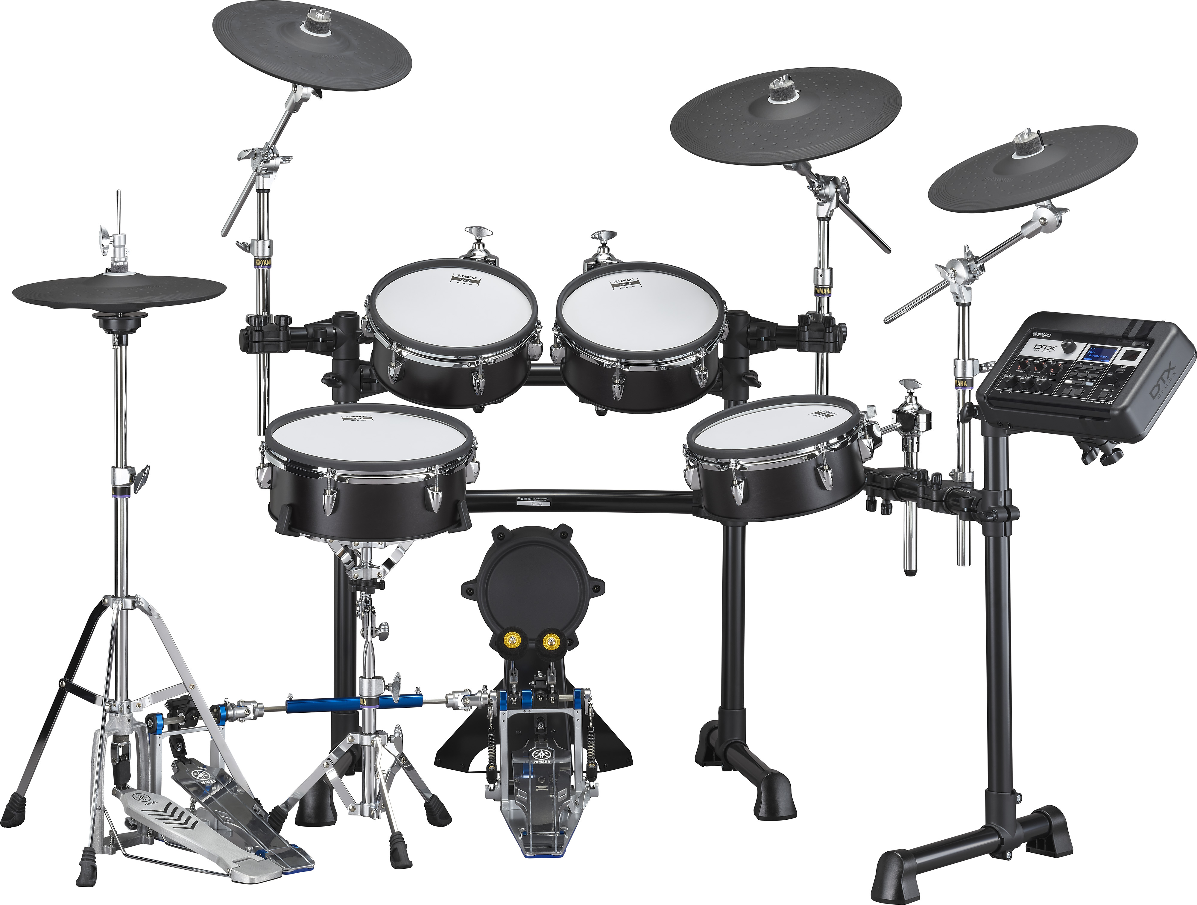 Yamaha Dtx8-km Electronic Drum Kit Mesh Black Forrest - Kit Batterie Électronique - Main picture