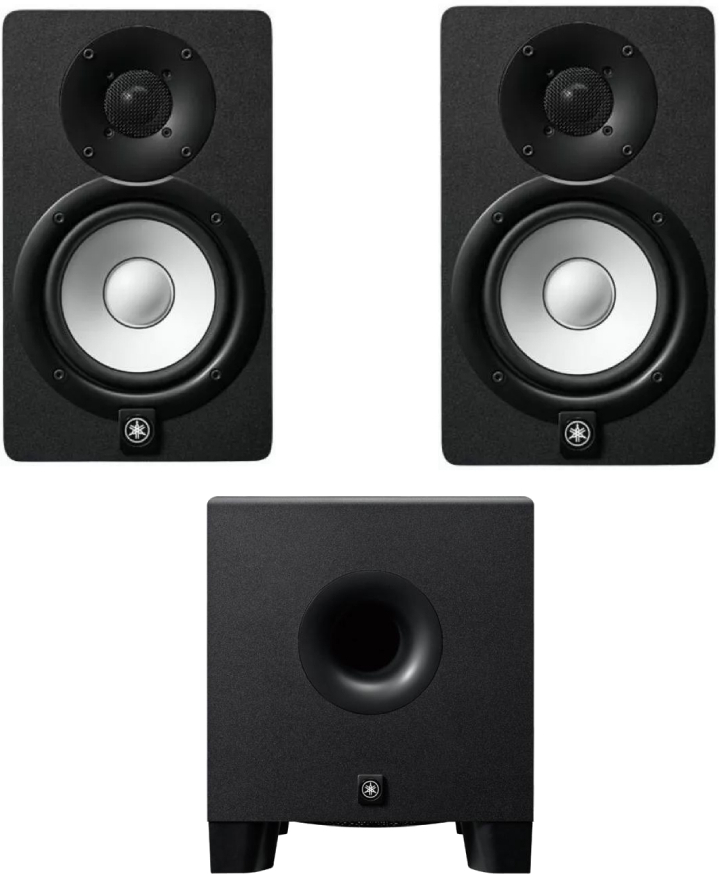 Yamaha Hs5 X 2  + Hs8s - Pack Home Studio - Main picture