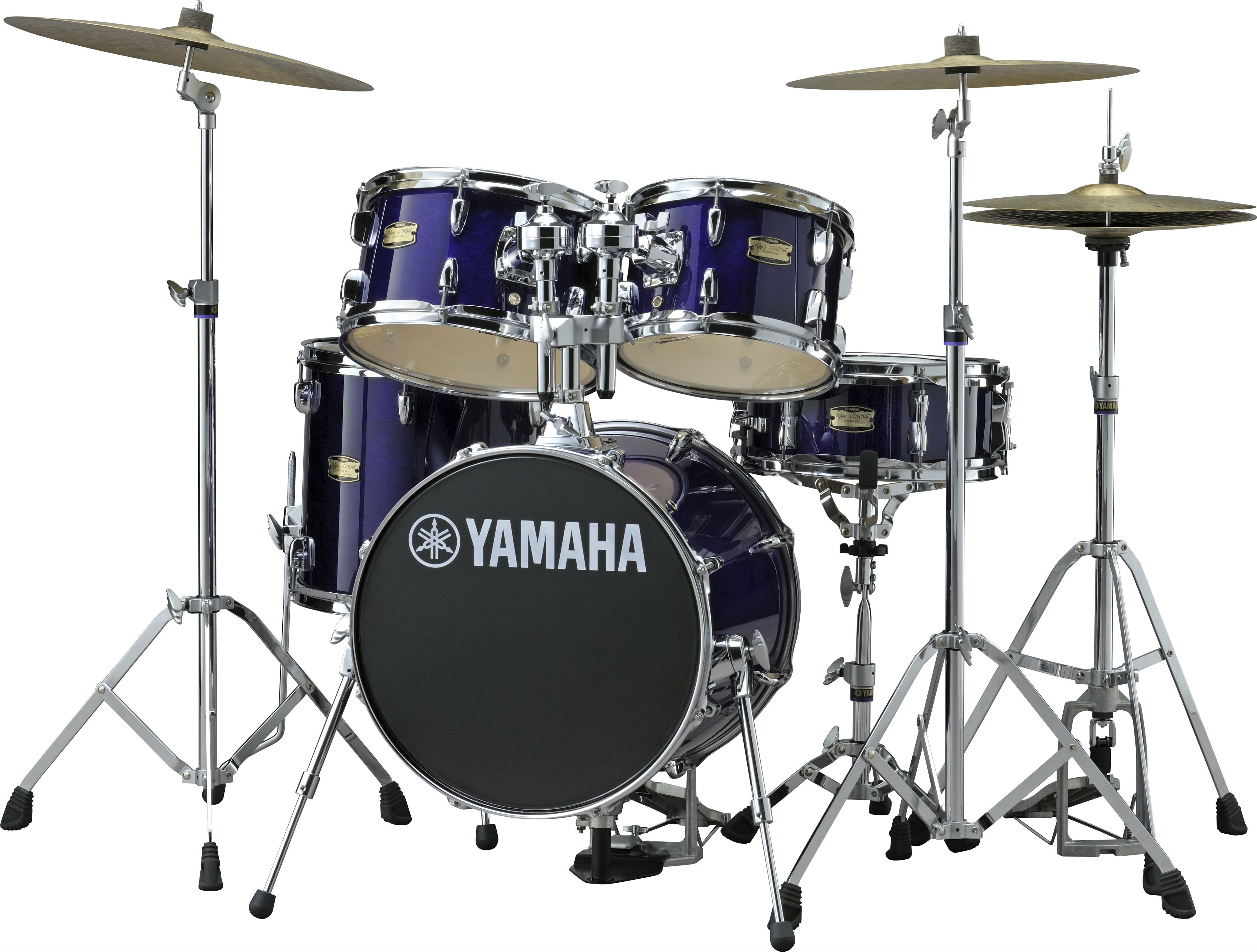 Yamaha Kit Junior Manu Katche + Hardware - Deep Violet - Batterie Acoustique Junior - Main picture