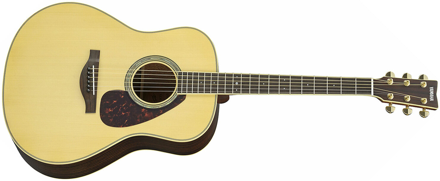 Yamaha Ll6 Are Jumbo Epicea Palissandre Rw - Natural - Guitare Electro Acoustique - Main picture