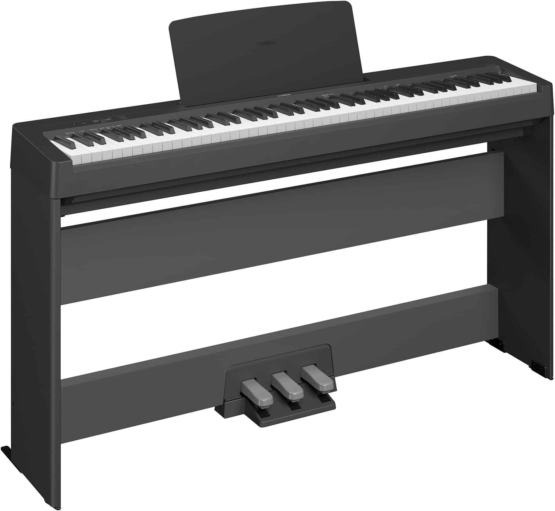 Yamaha P-145 Black  + Stand L100-b + Pedalier Lp5 - Piano NumÉrique Portable - Main picture