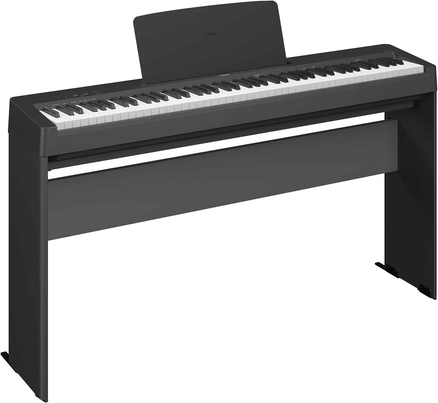 Yamaha P-145 Black  + Stand Yamaha L-100 B - Piano NumÉrique Portable - Main picture