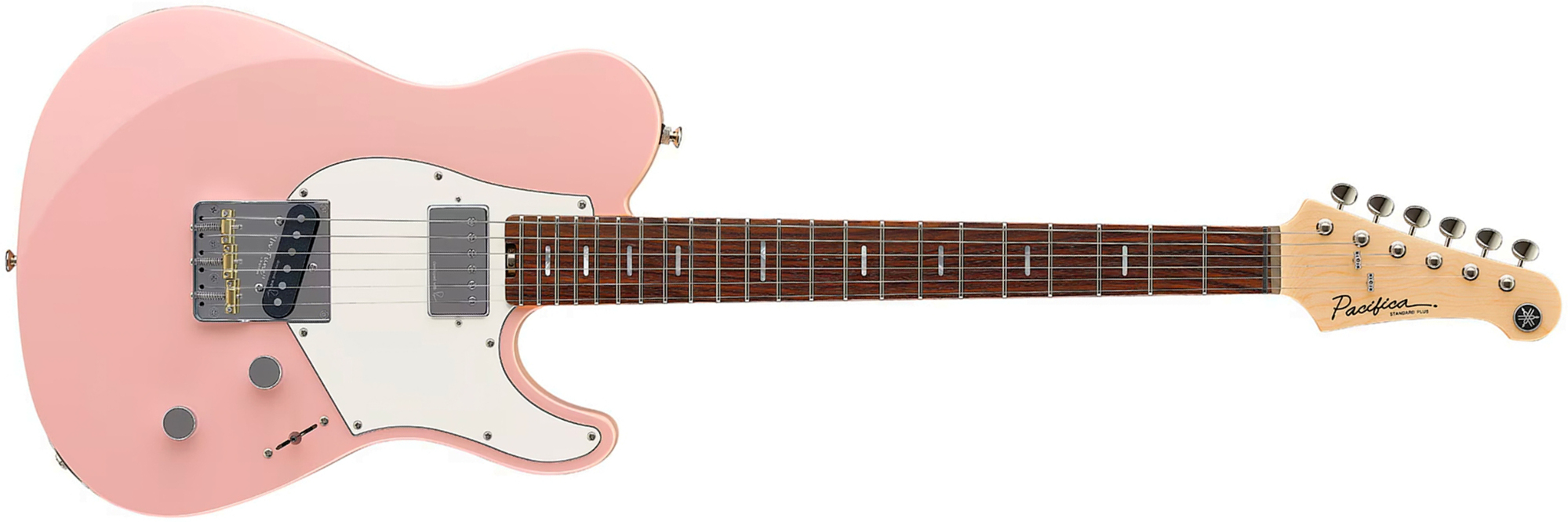 Yamaha Pacifica Sc Standard Plus Pacs+11s Hs Ht Rw - Ash Pink - Guitare Électrique Forme Tel - Main picture