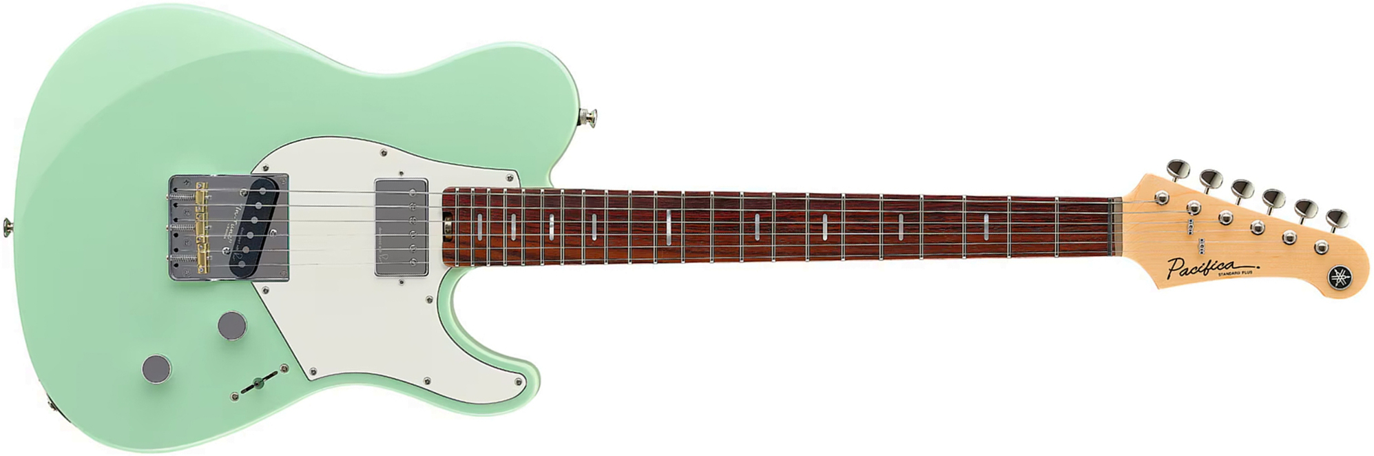 Yamaha Pacifica Sc Standard Plus Pacs+11s Hs Ht Rw - Peppermint Green - Guitare Électrique Forme Tel - Main picture