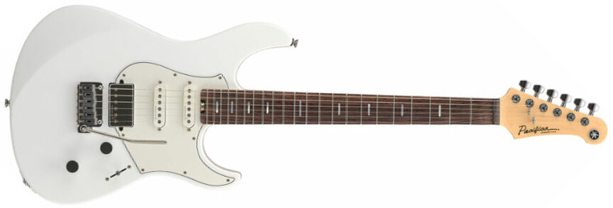 Yamaha Pacifica Standard Plus Pacs+12 Trem Hss Rw - Shell White - Guitare Électrique Forme Str - Main picture