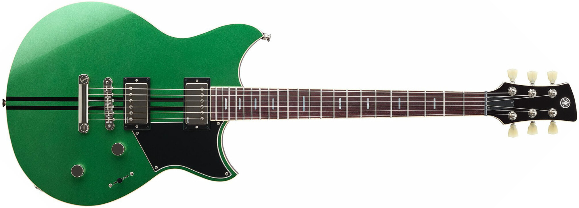 Yamaha Rss20 Revstar Standard Hh Ht Rw - Flash Green - Guitare Électrique Double Cut - Main picture