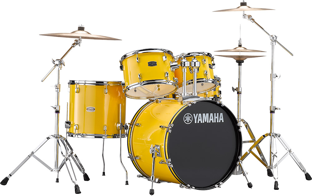 Yamaha Rydeen Stage 22 - 4 FÛts - Mellow Yellow - Batterie Acoustique Stage - Main picture