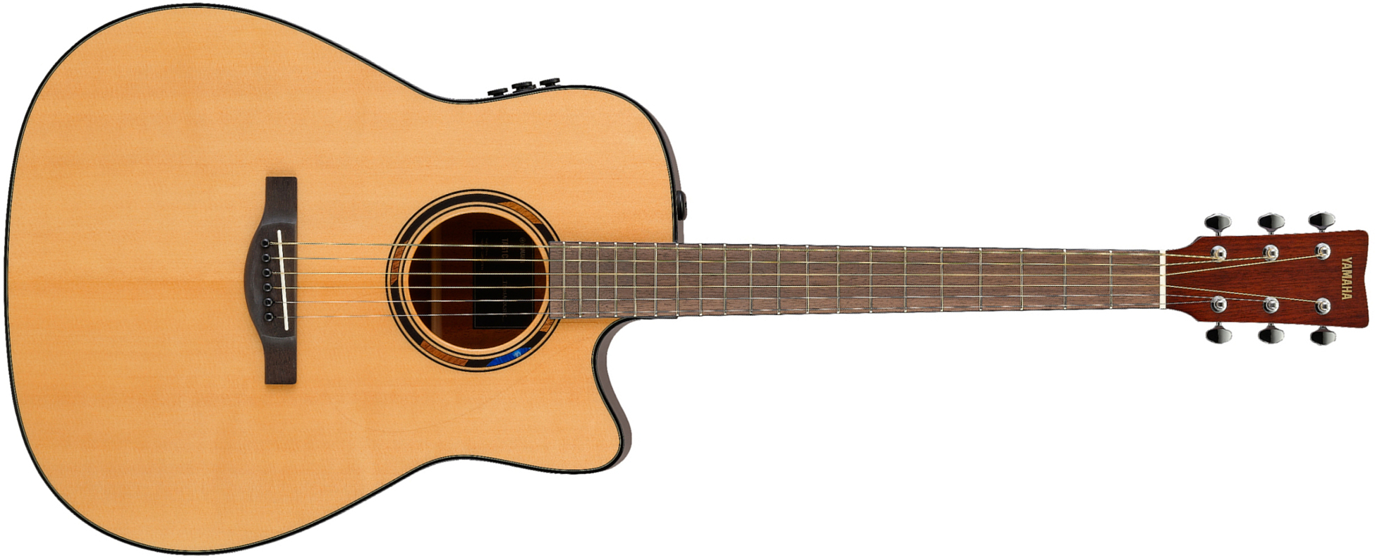 Yamaha Tag1c Dreadnought Epicea Acajou Noy - Natural - Guitare Folk - Main picture