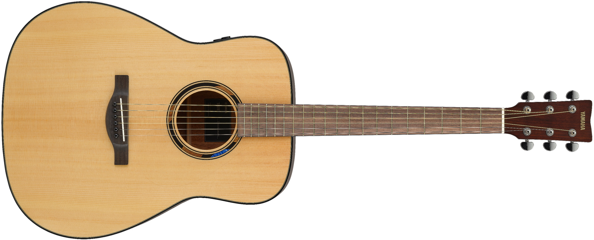 Yamaha Tag1e Transacoustic Dreadnought Epicea Acajou Noy - Natural - Guitare Folk - Main picture