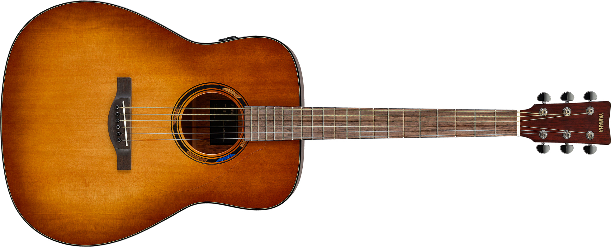 Yamaha Tag1e Transacoustic Dreadnought Epicea Acajou Noy - Sand Burst - Guitare Folk - Main picture