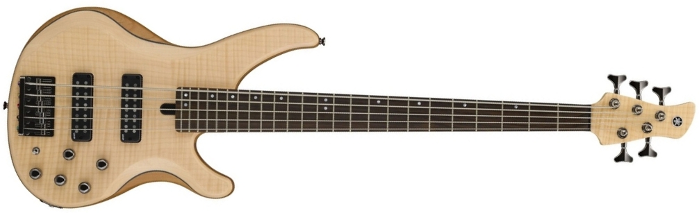 Yamaha Trbx605fm Active Rw - Natural Satin - Basse Électrique Solid Body - Main picture