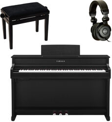 Pack clavier Yamaha Clp 835 + X-hp1 + Banquette X-tone - Noir