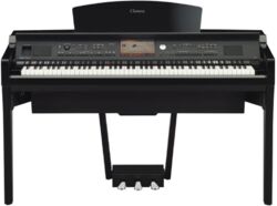 Piano numérique meuble Yamaha CVP-709PE - Laqué noir