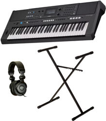 Pack clavier synthétiseur Yamaha PSR-E483  + Casque X-hp1  + Stand X