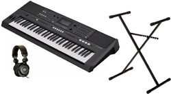 Clavier arrangeur  Yamaha PSR-E583  + Stand (Xh6101) + Casque X-hp1