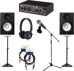 Pack home studio Yamaha UR22 MK3 Noir Bundle