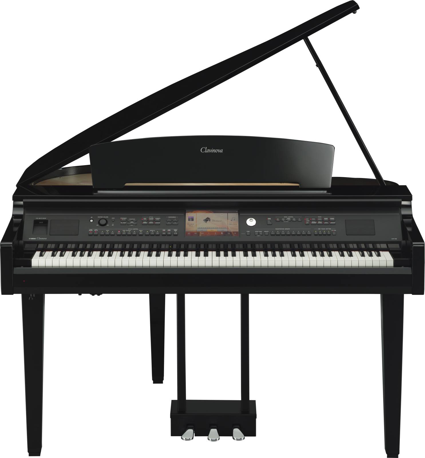Yamaha Cvp-709gp - Noir Laqué - Piano NumÉrique Meuble - Variation 1