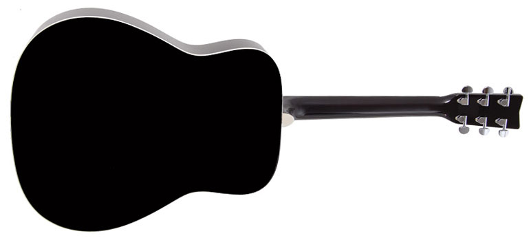 Yamaha F370 Bl Dreadnought Epicea Nato 2016 - Black - Guitare Acoustique - Variation 2