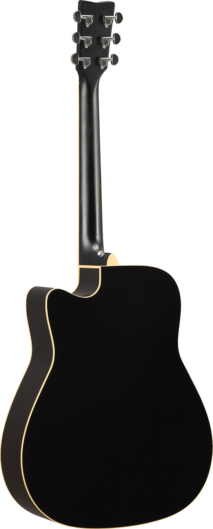 Yamaha Fgc-ta Transacoustic Cutaway Epicea Acajou Rw - Black - Guitare Acoustique - Variation 1