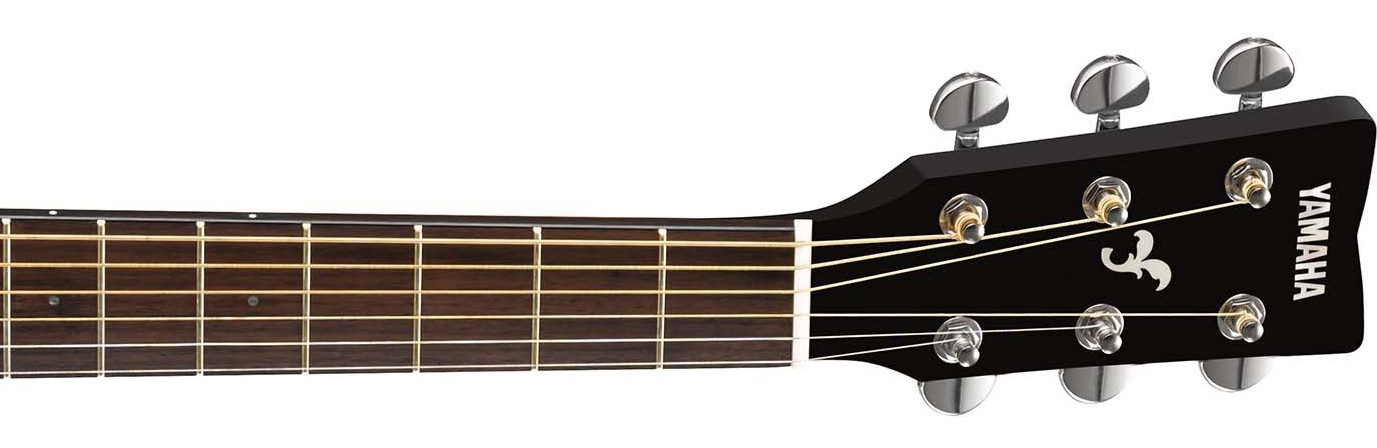 Yamaha Fgx800c Bl Dreadnought Cw Epicea Nato 2016 - Black - Guitare Electro Acoustique - Variation 3