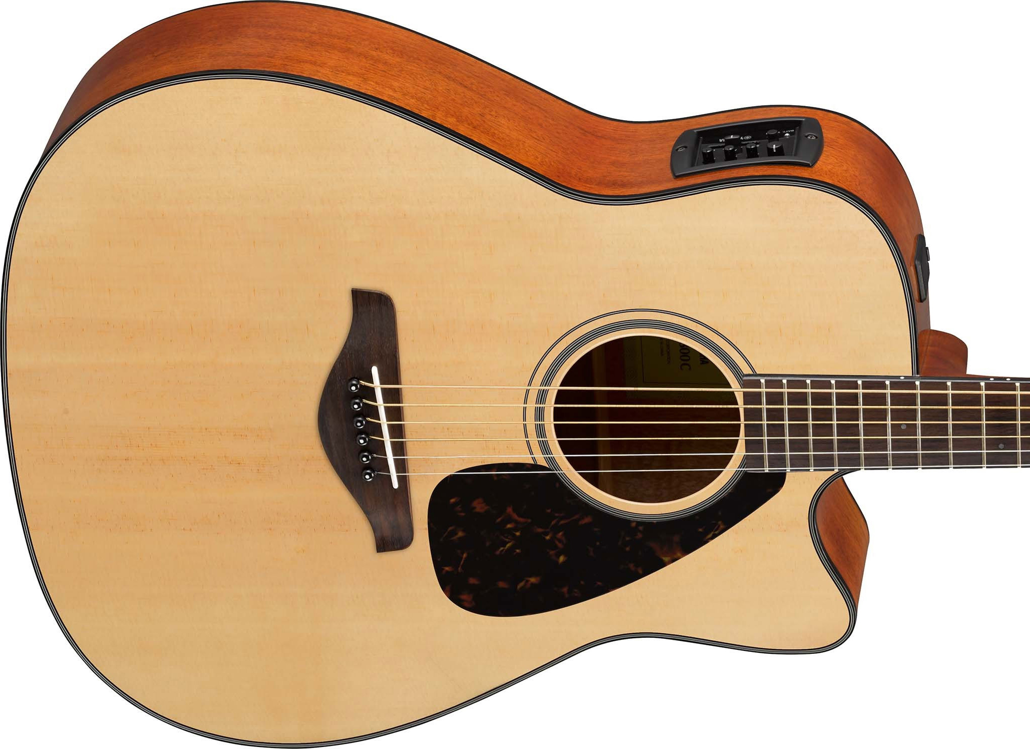 Yamaha Fgx800c Nt Dreadnought Cw Epicea Nato 2016 - Natural - Guitare Electro Acoustique - Variation 2