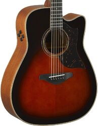 Guitare folk Yamaha A3M ARE TBS - Tobacco brown sunburst