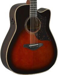 Guitare folk Yamaha A3R ARE TBS - Tobacco brown sunburst