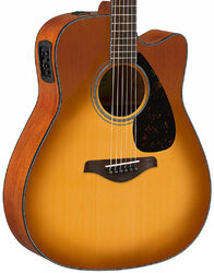 Guitare folk Yamaha FGX800C SDB - Sand burst