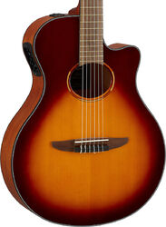 Guitare classique format 4/4 Yamaha NTX1 - Brown sunburst