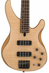 Basse électrique solid body Yamaha TRBX604FM - Natural satin