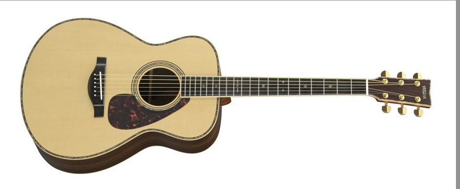 Yamaha Custom Shop Ls56 Areii Concert Epicea Palissandre Eb - Natural - Guitare Electro Acoustique - Variation 1