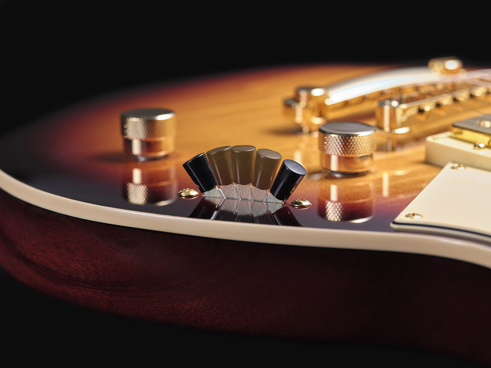 Yamaha Mateo Mancuso Rs20mm Revstar Signature 2h Dimarzio Ht Rw - Vintage Sunburst - Guitare Électrique Double Cut - Variation 5