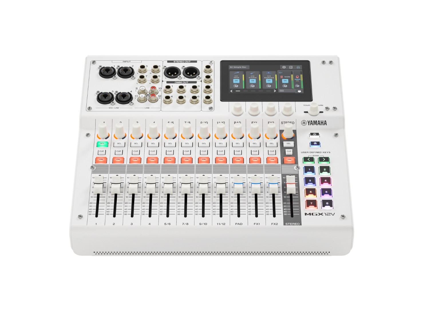 Yamaha Mgx12v White - Table De Mixage NumÉrique - Variation 2