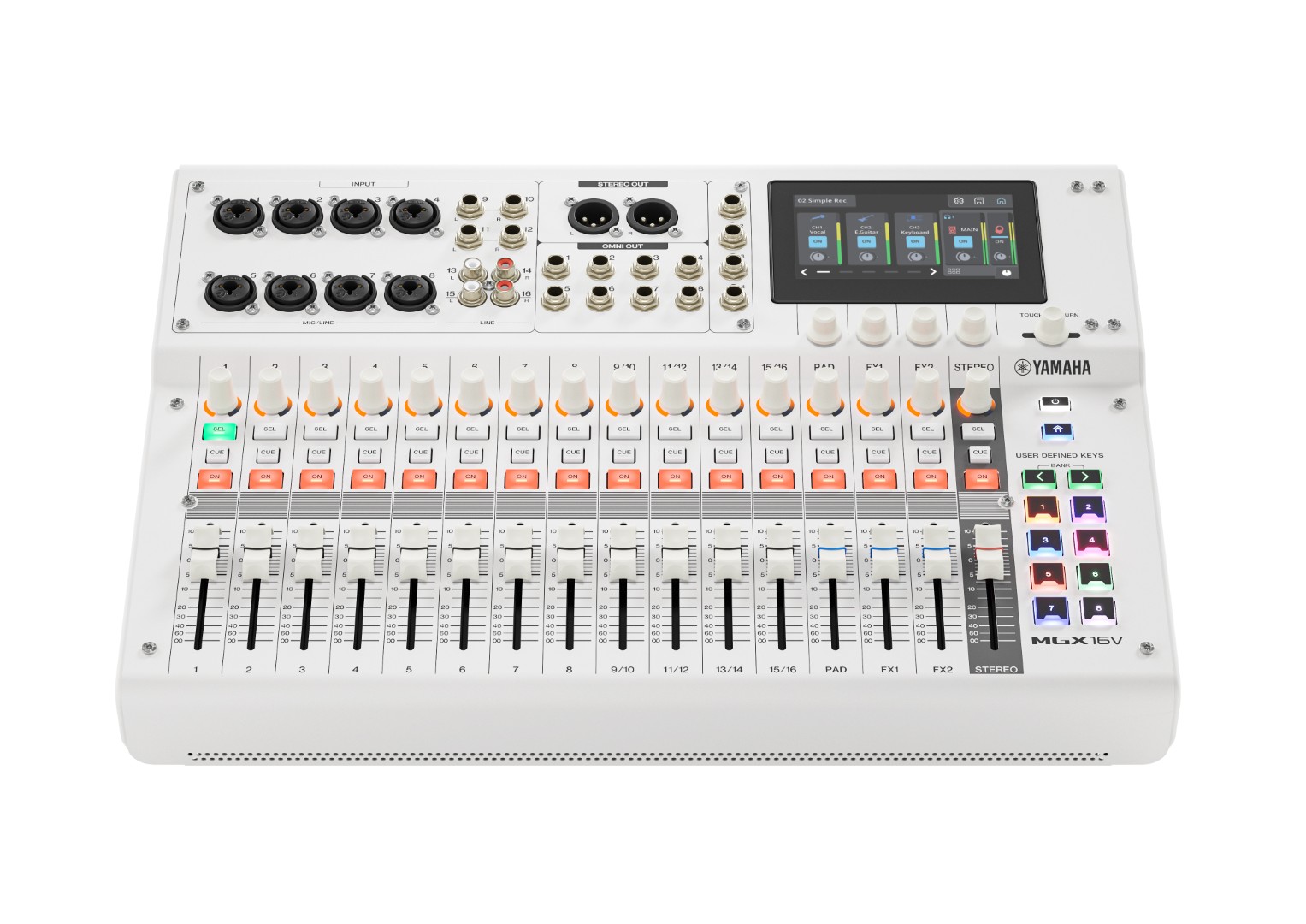 Yamaha Mgx16v White - Table De Mixage NumÉrique - Variation 2