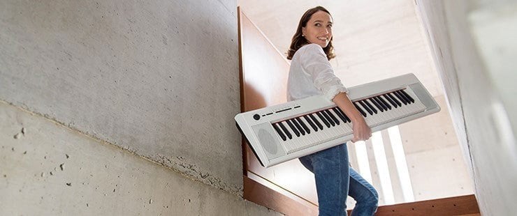 Yamaha Np-12 - White - Piano NumÉrique Portable - Variation 4