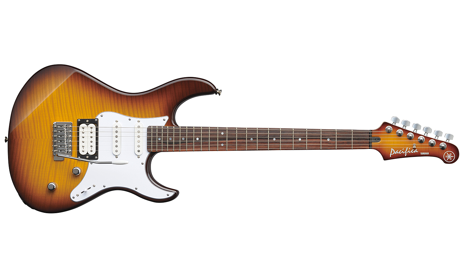 Yamaha Pacifica 212vfm Hss Trem Rw - Tobacco Brown Sunburst - Guitare Électrique Forme Str - Variation 1