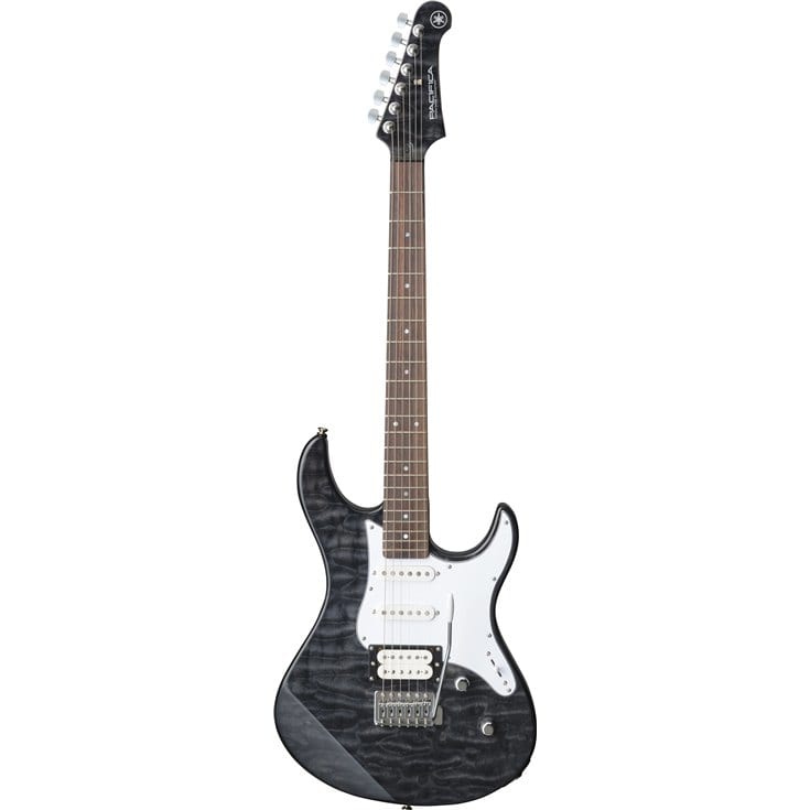 Yamaha Pacifica 212vqm - Translucent Black - Guitare Électrique Forme Str - Variation 2