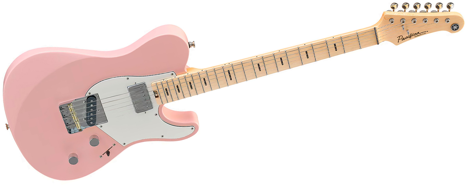 Yamaha Pacifica Sc Standard Plus Pacs+11sm Hs Ht Mn - Ash Pink - Guitare Électrique Forme Tel - Variation 1