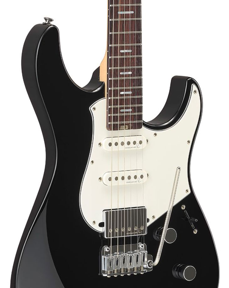 Yamaha Pacifica Standard Plus Pacs+12 Trem Hss Rw - Black - Guitare Électrique Forme Str - Variation 2