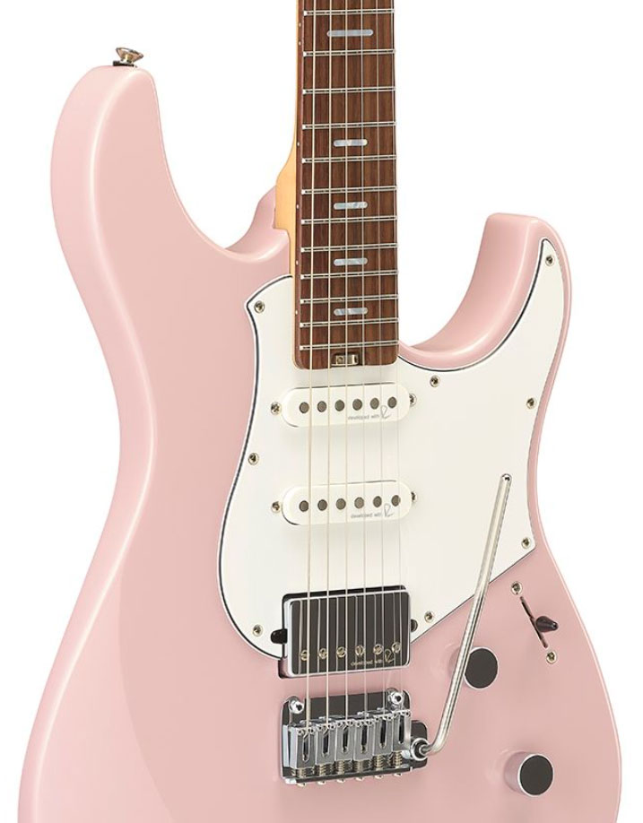 Yamaha Pacifica Standard Plus Pacs+12 Trem Hss Rw - Ash Pink - Guitare Électrique Forme Str - Variation 2