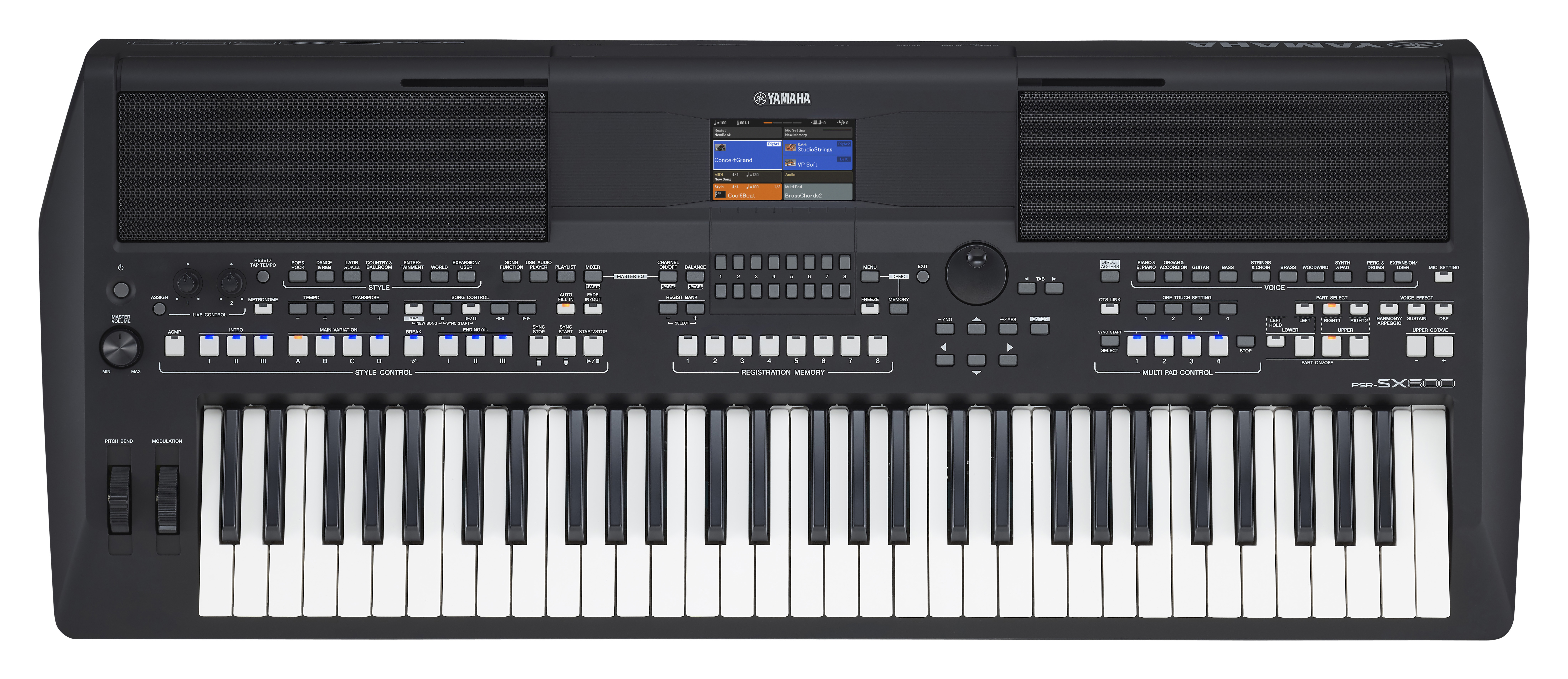 PSR-SX600 Clavier arrangeur Yamaha