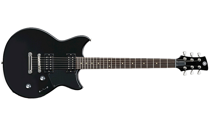 Yamaha Revstar Rs320 - Black Steel - Guitare Électrique Double Cut - Variation 1