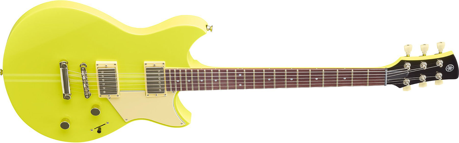 Yamaha Rse20 Revstar Element Hh Ht Rw - Neon Yellow - Guitare Électrique Double Cut - Variation 1