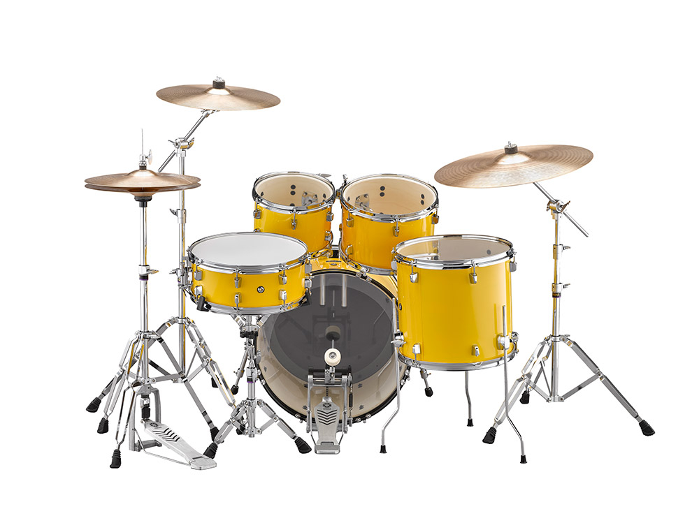 Yamaha Rydeen Stage 22 - 4 FÛts - Mellow Yellow - Batterie Acoustique Stage - Variation 1