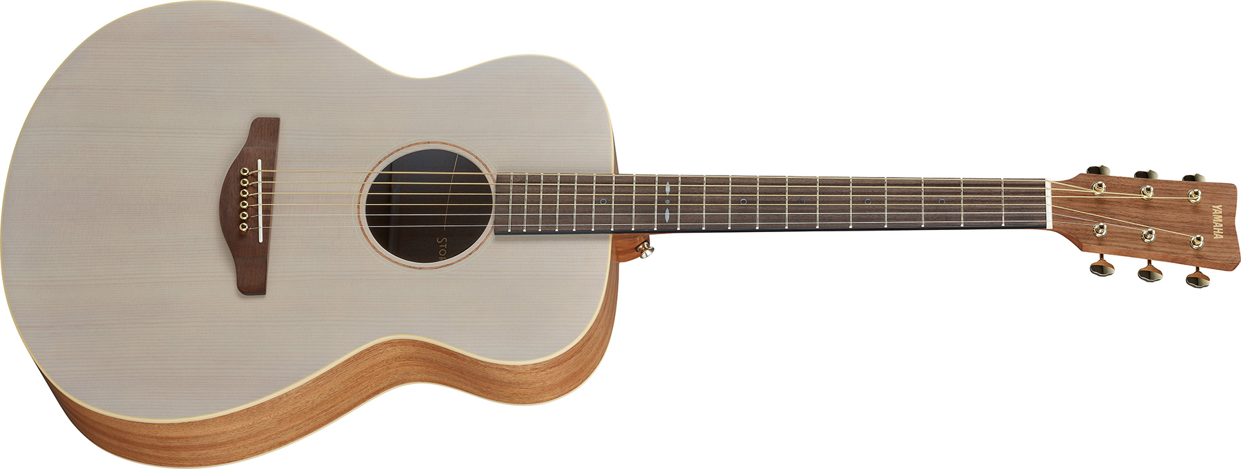 Yamaha Storia I V2 Concert Epicea Acajou Noy - Off White - Guitare Electro Acoustique - Variation 1