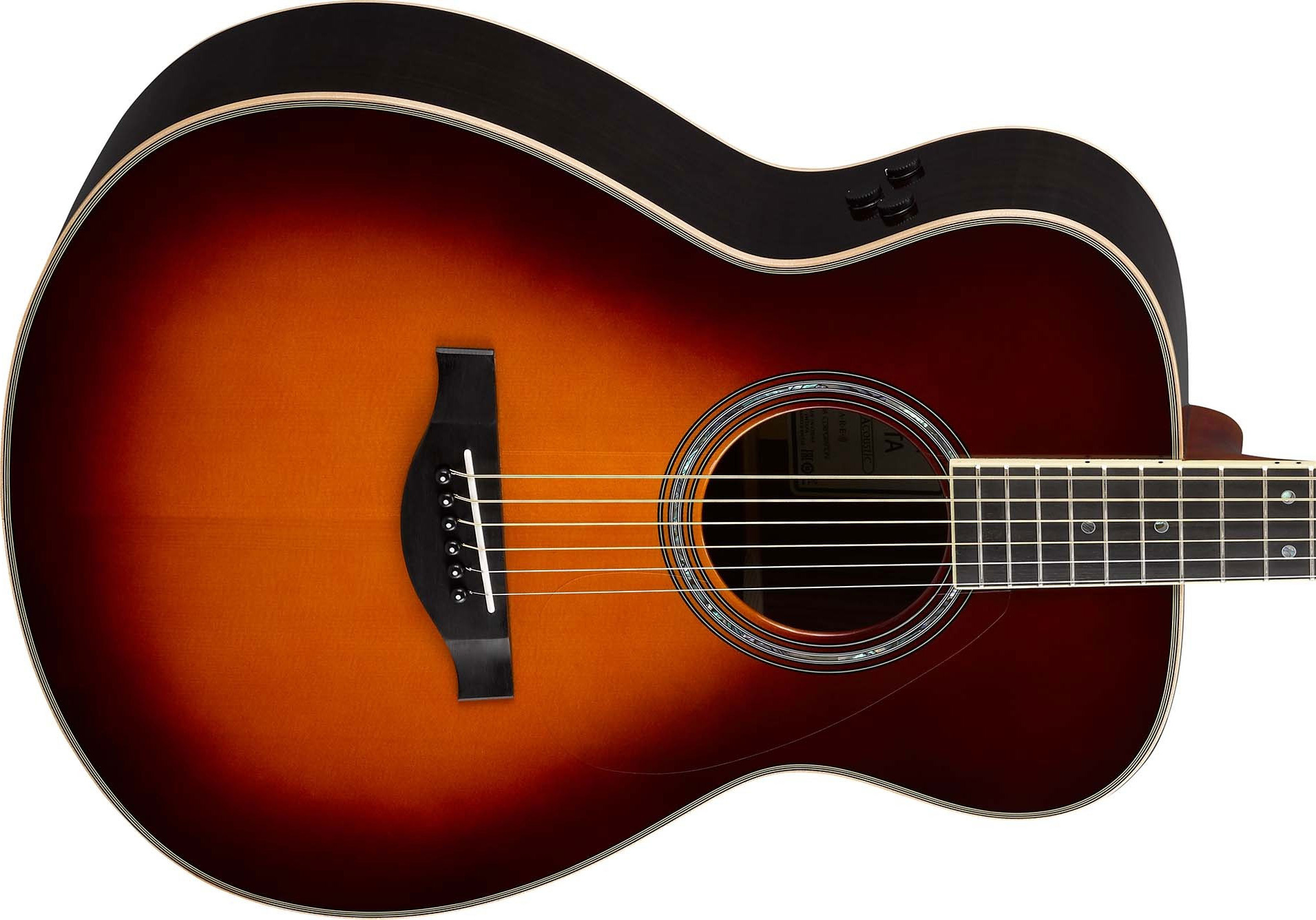 Yamaha Transacoustic Ls-ta Bs Concert Epicea Palissandre 2016 Eb - Brown Sunburst - Guitare Electro Acoustique - Variation 3