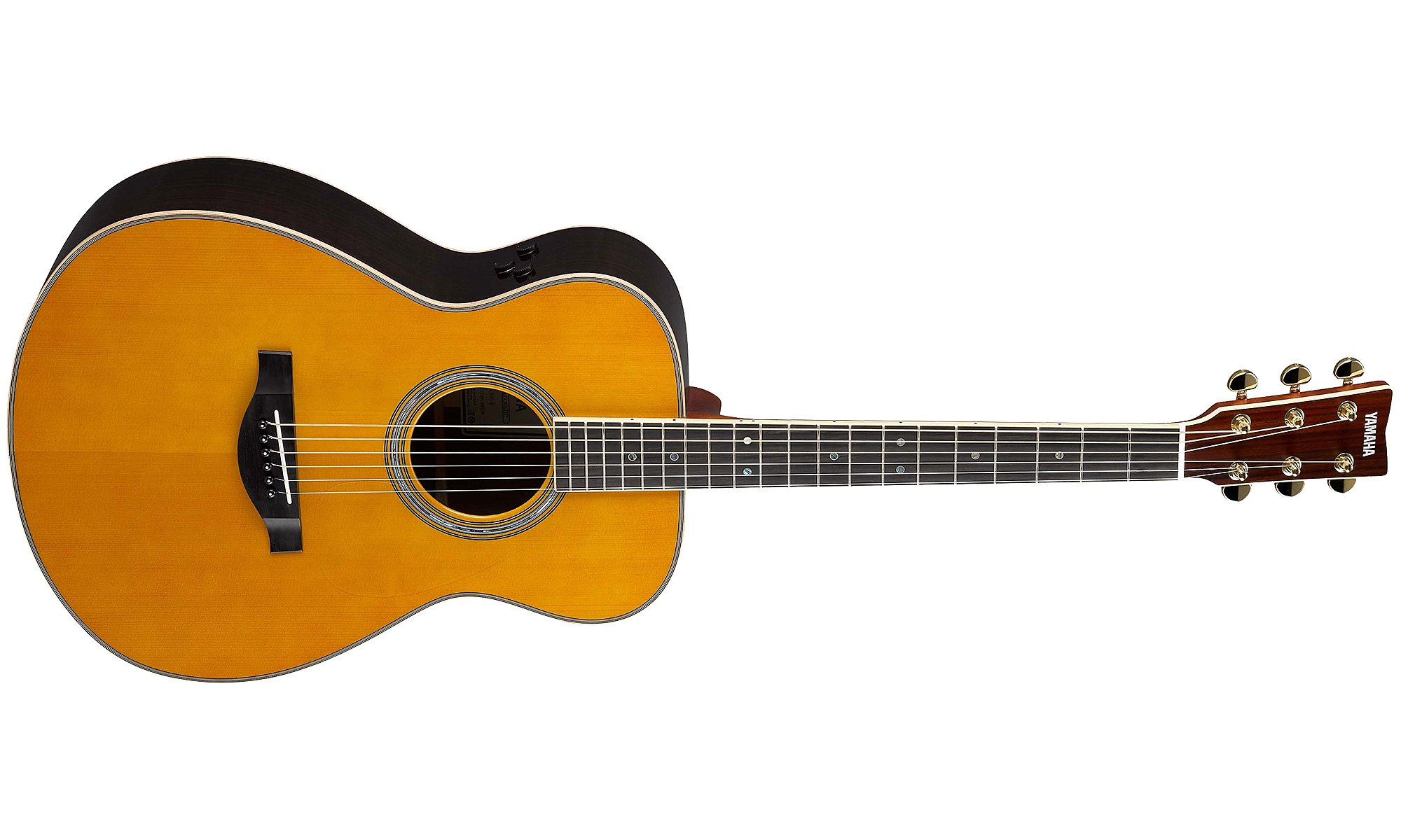 Yamaha Ls-ta Vt Transacoustic  Concert Epicea Palissandre Eb 2016 - Vintage Tint - Guitare Electro Acoustique - Variation 1