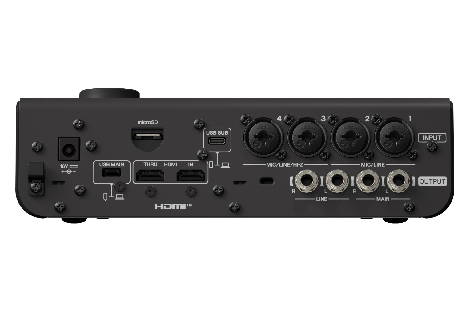 Yamaha Urx 44v Black - Carte Son Usb - Variation 3