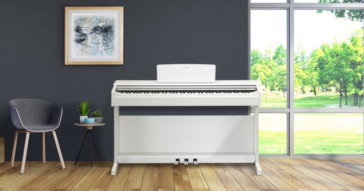 Yamaha Ydp-144 - White - Piano NumÉrique Meuble - Variation 2
